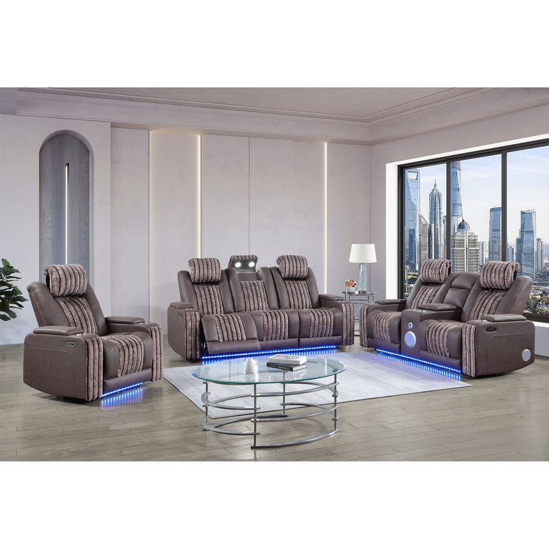 Duran - Power Reclining Loveseat With Power Headrest