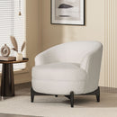 Elegant Barrel Style Club Chair