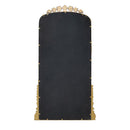 Lavish - Full Length Mirror, AntiqueMetal Floor Mirror For Living Room, Bedroom - Gold