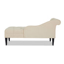 Harrison - Tufted Roll Arm Chaise Lounge