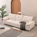 Modern Sofa With Removable Pillowcase And Backrest