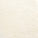 Adjust Legs Upholstered Teddy Faux Fur Dining Armrest Chair (Set of 2)