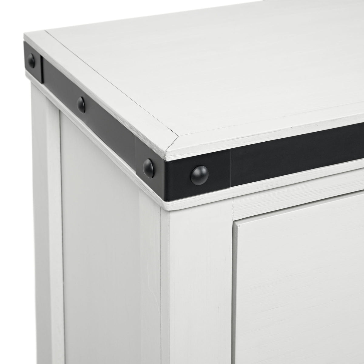Wade Youth Chest in White by Elements International, view 6