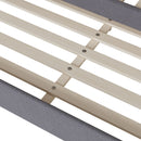 Upholstered Daybed With Light And Trundle