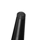 Modern Night Stand Storage Cabinet For Living Room Bedroom, Steel Cabinet With 2 Drawers, Bedside Furniture, Circular Handle - White