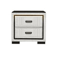 Isaiah - Nightstand With Upholstered Frame