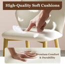 Dining Chairs (Set of 2) - Beige / Gray