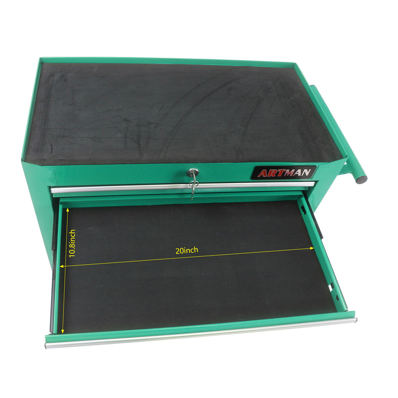7 Drawers Multifunctional Tool Cart With Swivel Wheels