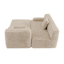 Cloud Sectional Sofa Upholstered Couch Free Combined Sofa