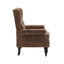 Modern Accent Armchair With Sturdy Wood Legs