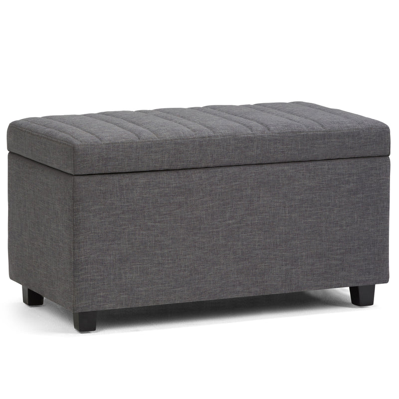 Darcy - Upholstered Storage Ottoman Bench