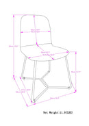 Wilcox - Dining Chair (Set of 2) - Charcoal Gray