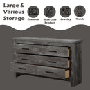 Vidalia - Dresser - Rustic Gray Oak - Atlantic Fine Furniture Inc
