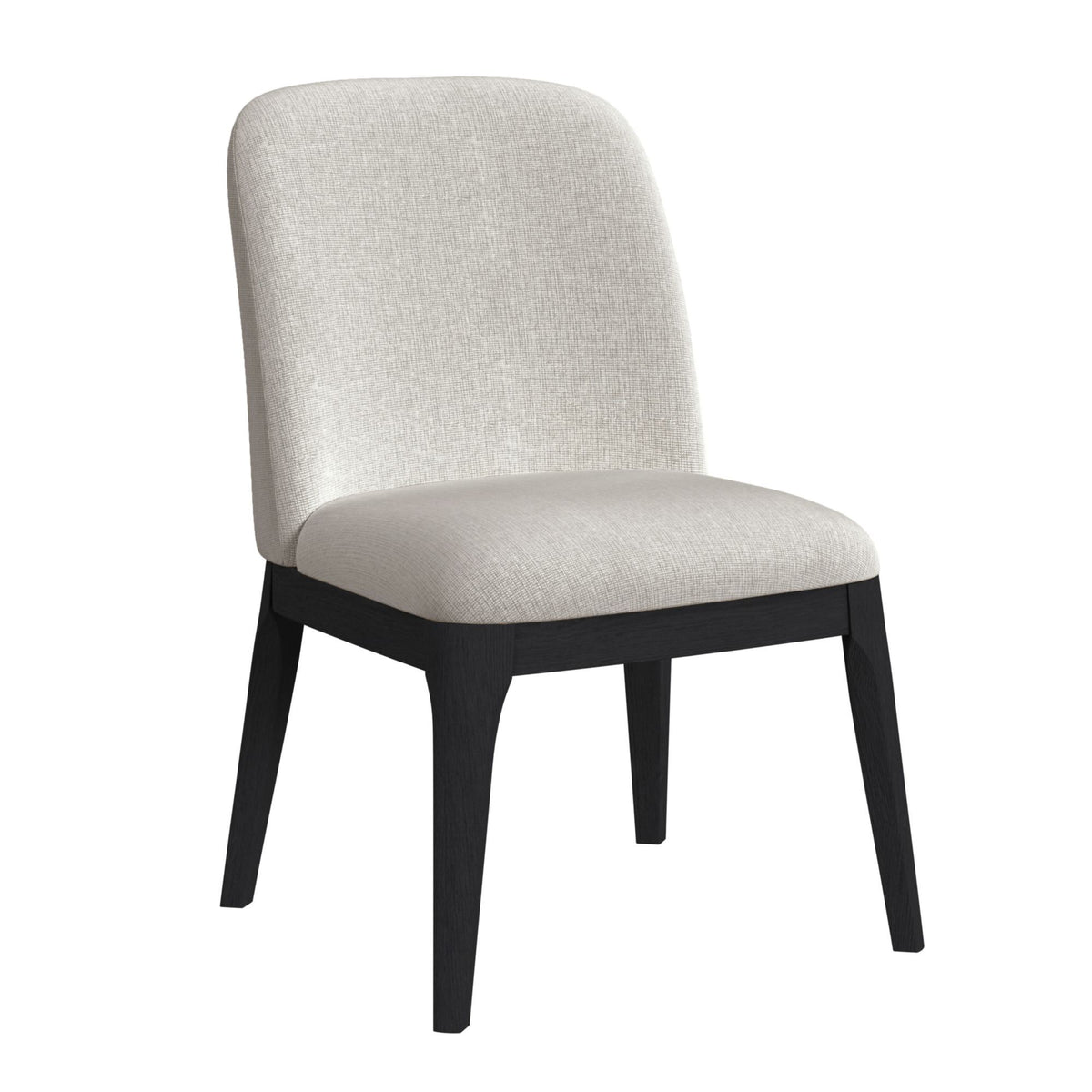 Rosalie Dining Side Chair (Set of 2) in Black by Elements International, view 8