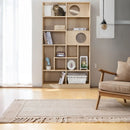 Furniture Style Cat Bookcase Cat Tree Shelves - Natural