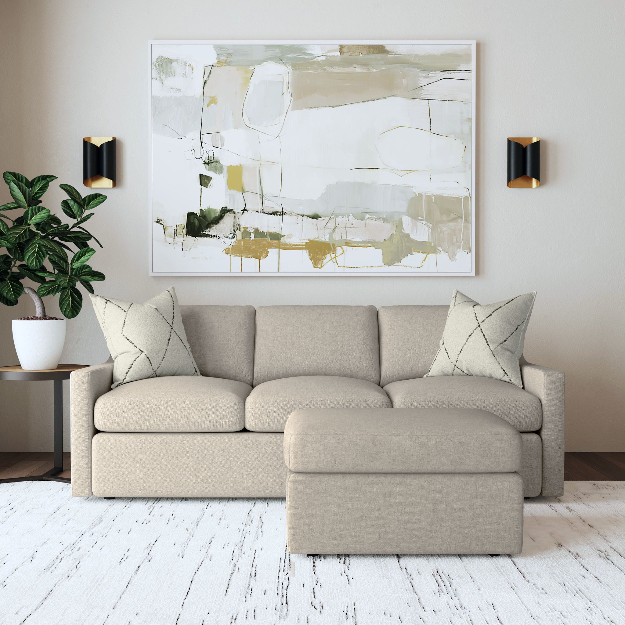 Sky - Fabric Upholstered Sofa