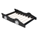 Race Car Shaped Platform Bed & Wheels
