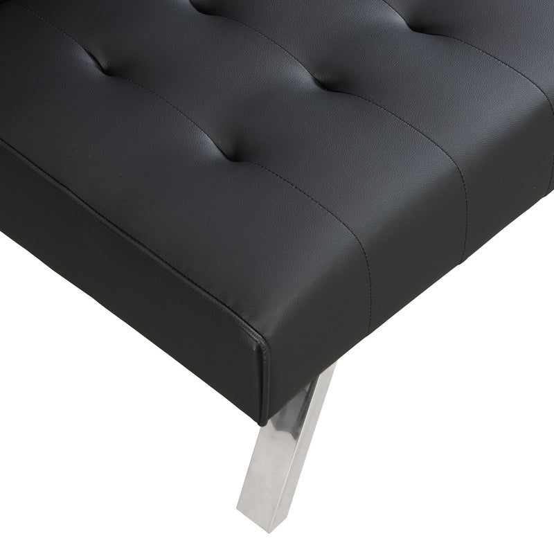 Comfortable Futon Sofa Bed - Black