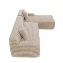 Cloud Sectional Sofa Upholstered Couch Free Combined Sofa