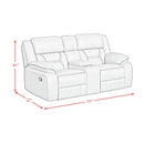 Engage - Motion Loveseat With Console
