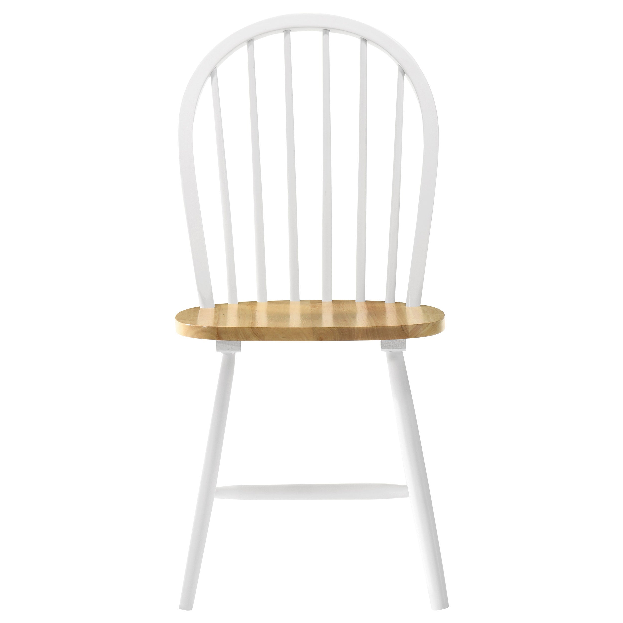 Allison 5-piece Round Drop Leaf Dining Table Set White — view 7