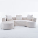 Modular Sectional Sofa With L Shape Chaise With Deep Seat