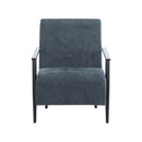 Modern Lounge Chair With Polyester Upholstery