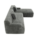 Cloud Sectional Sofa Upholstered Couch Free Combined Sofa