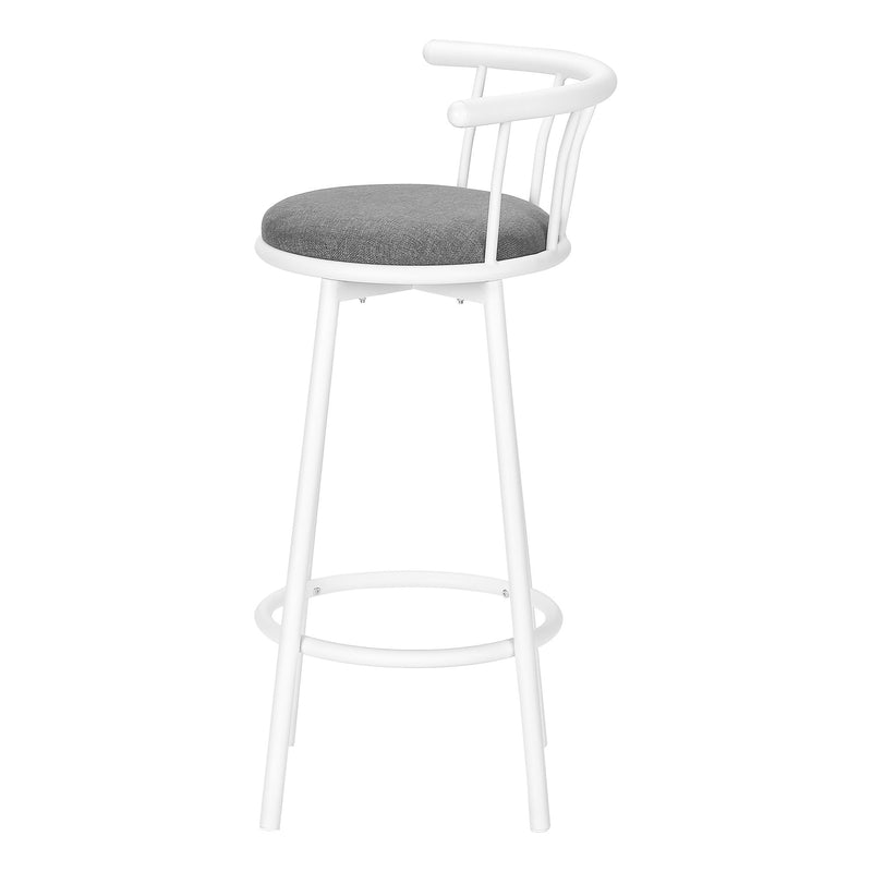 Swivel Stool Bar Height, Stylish Design Contemporary & Modern (Set of 2)