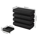 Minimalist Handle Less 8 Drawer Dresser With Wide Storage