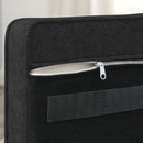 Modern Elegant Rectangle Pet Bed, Durable Elevated Dog Sofa