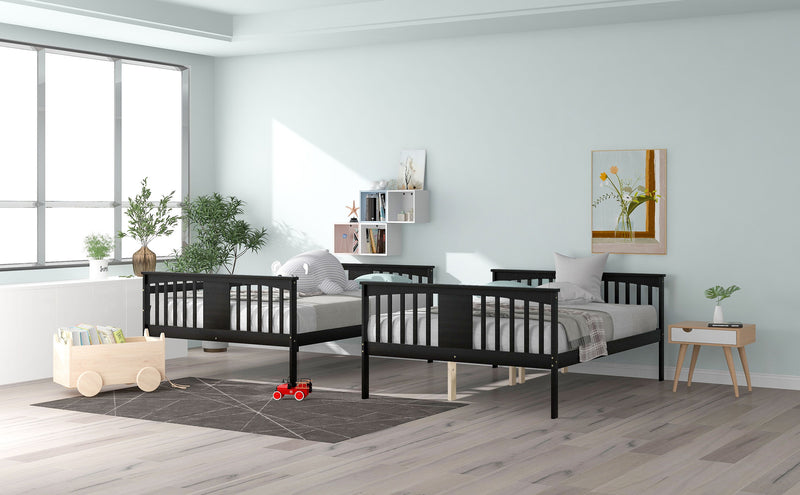 Bunk Bed With Ladder For Bedroom