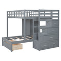 Bunk Bed With Wardrobe, Drawers