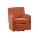 Adele - Swivel Chair With Button Tufted Back