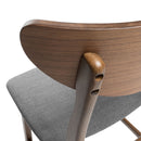 Elegant Counter Height Chair With Cushioned Seat