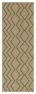 Earth - Indoor / Outdoor Polypropylene Area Rug - Jute / Black