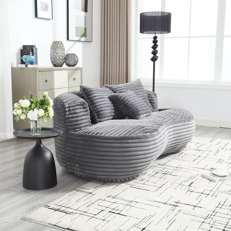 Bean Bag, Lazy Sofa Comfort Lounger High Back Chair
