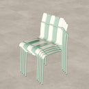 4 Piece Set Of Modern Color Block Designed Single Chairs