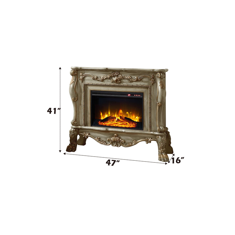 Dresden - Fireplace - Gold Patina