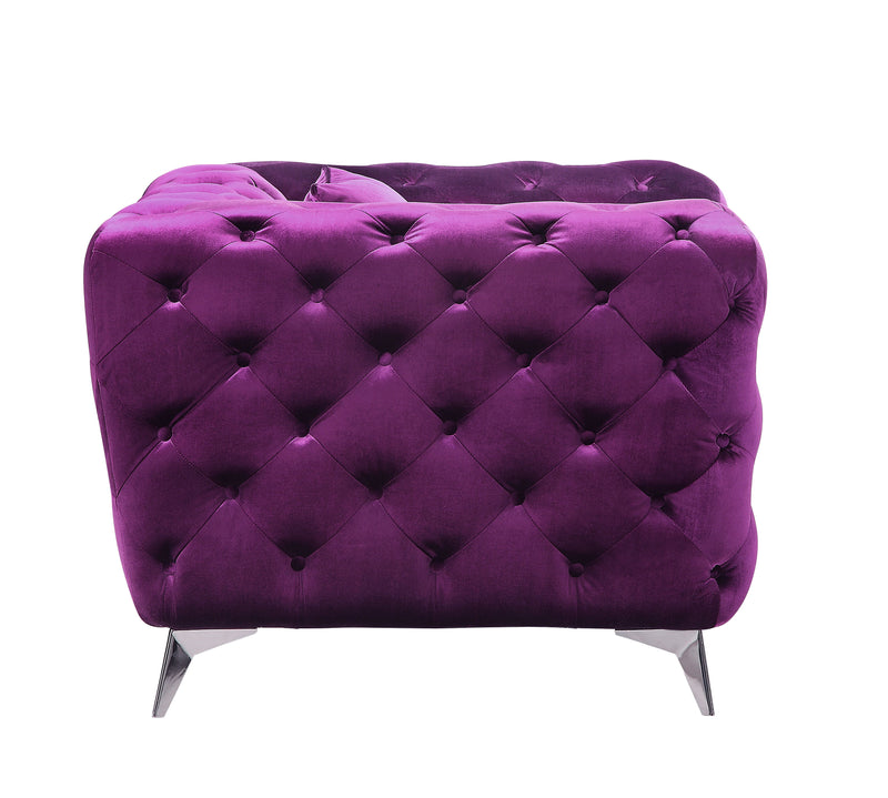 Atronia - Velvet Loveseat