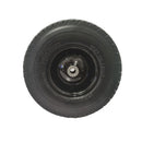 Flat Free Tire And Wheel Assemblies For Riding Lawn Mowers With 3" Hub - Black