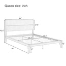 Platform Bed With Metal Support