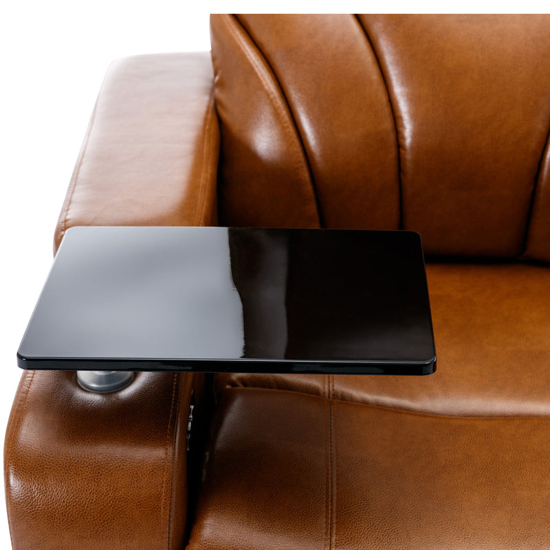 Power Motion Recliner Electric Power Recliner With USB Charging Port, Hidden Arm Storage, Convenient Cup Holder And Bluetooth Speaker