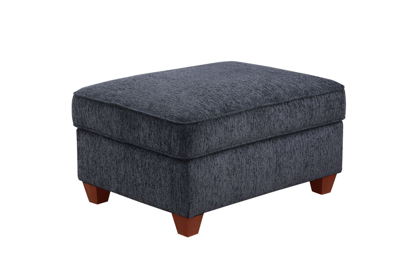 Sarah - Upholstered Sectional With Ottoman