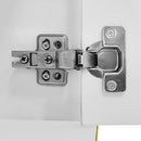 TV Stand For TVs Up To 80", Entertainment Center With 2 Shelves And LED Lights