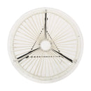 Nusa - Modern Rattan Side Table With Tempered Glass Top