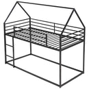 House Bunk Bed With Built In Ladder
