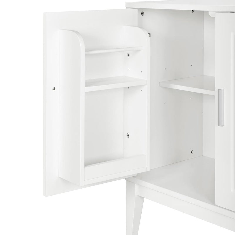 4 Door Sideboard Storage Cabinet With Door Shelf