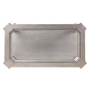 Northville - Coffee Table - Antique Silver & Clear Glass - Atlantic Fine Furniture Inc