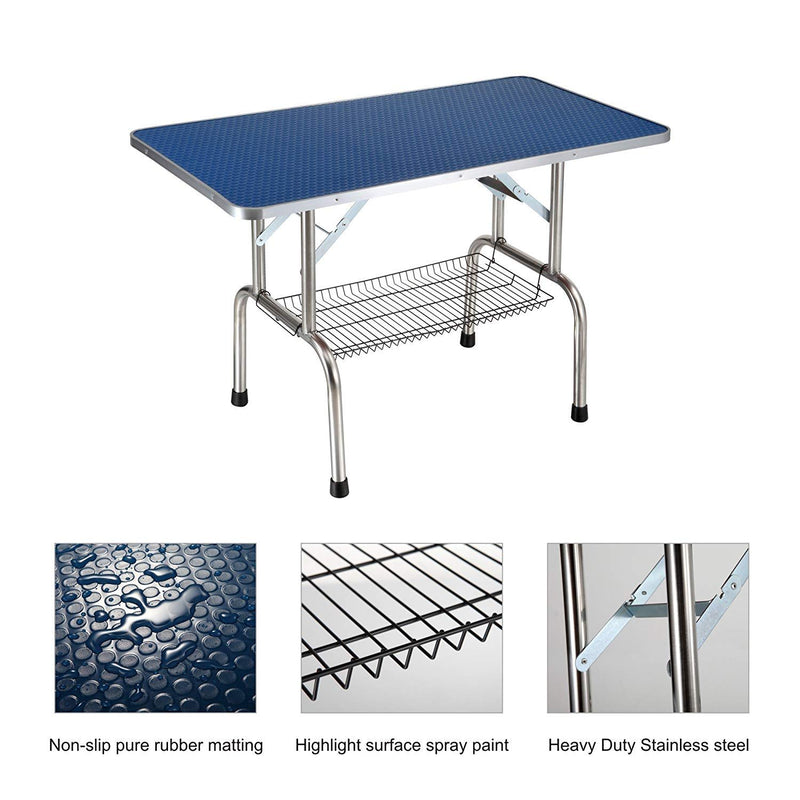 Large Grooming Table For Pet Dog And Cat With Adjustable Arm And Clamps Large Heavy Duty Animal Grooming Table